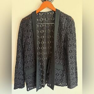 Zara lace blazer small